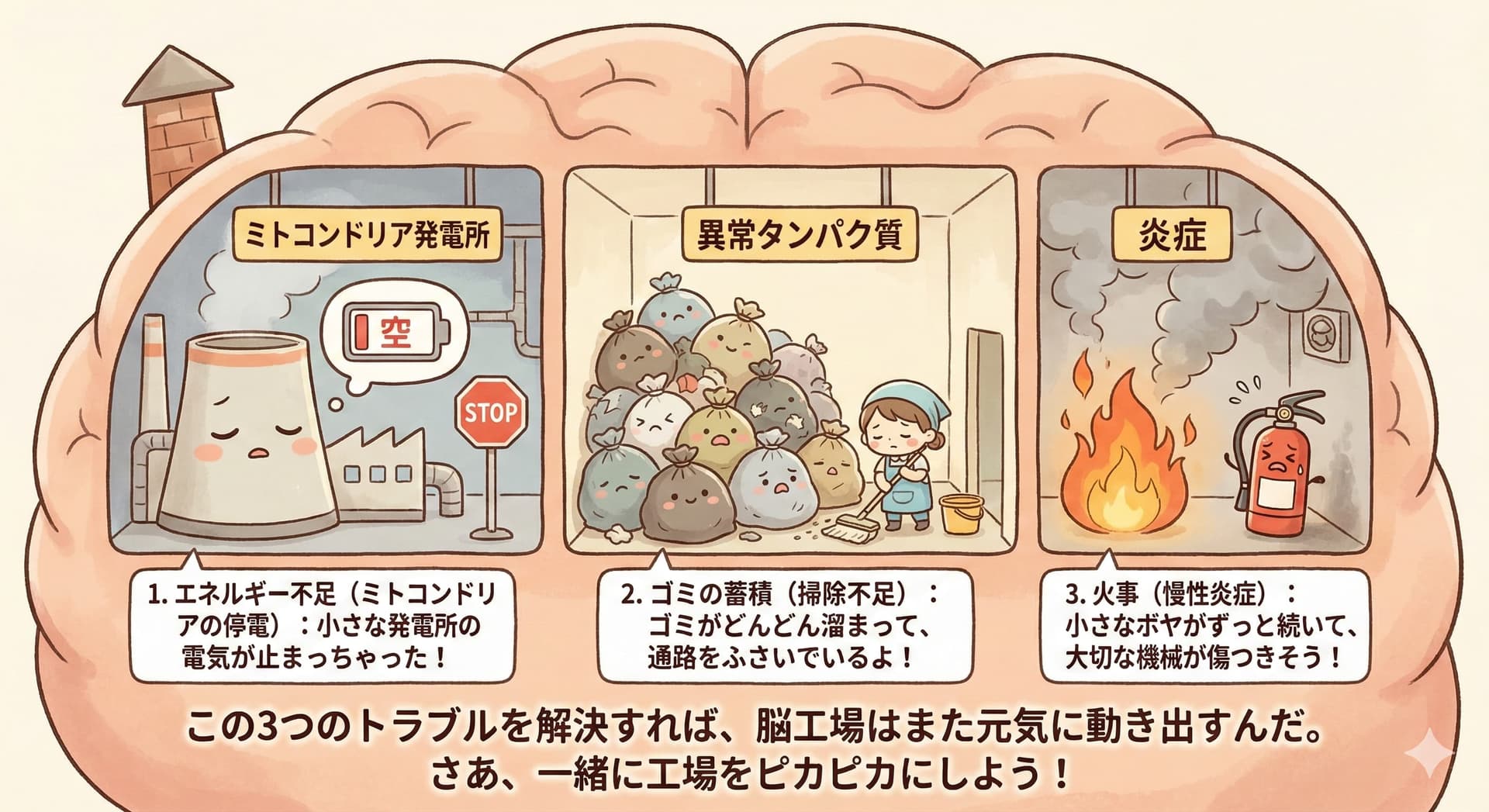 脳の中で起きていること